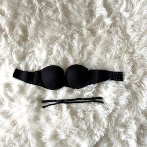 Victoria’s  Secret Strapless Black Bra Size 34 D